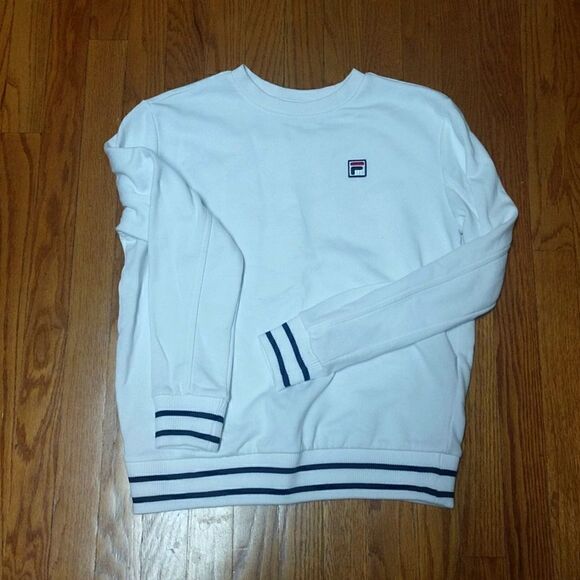Fila Lightweight Cotton Sweatshirt Size Small - Picture 1 of 4